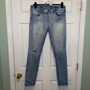 American Eagle Jegging Light Blue Wash 12L